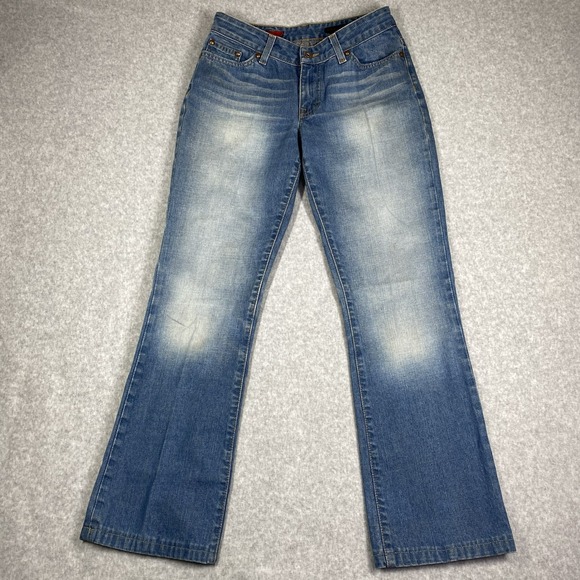 Ag Adriano Goldschmied Denim - AG Adriano Goldschmied The Gemini Boot Cut Jeans Womens Blue Made in USA